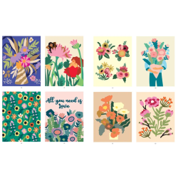 Coloriage Mystère Fleurs et Bouquets