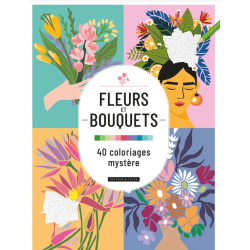 Coloriage Mystère Fleurs et...