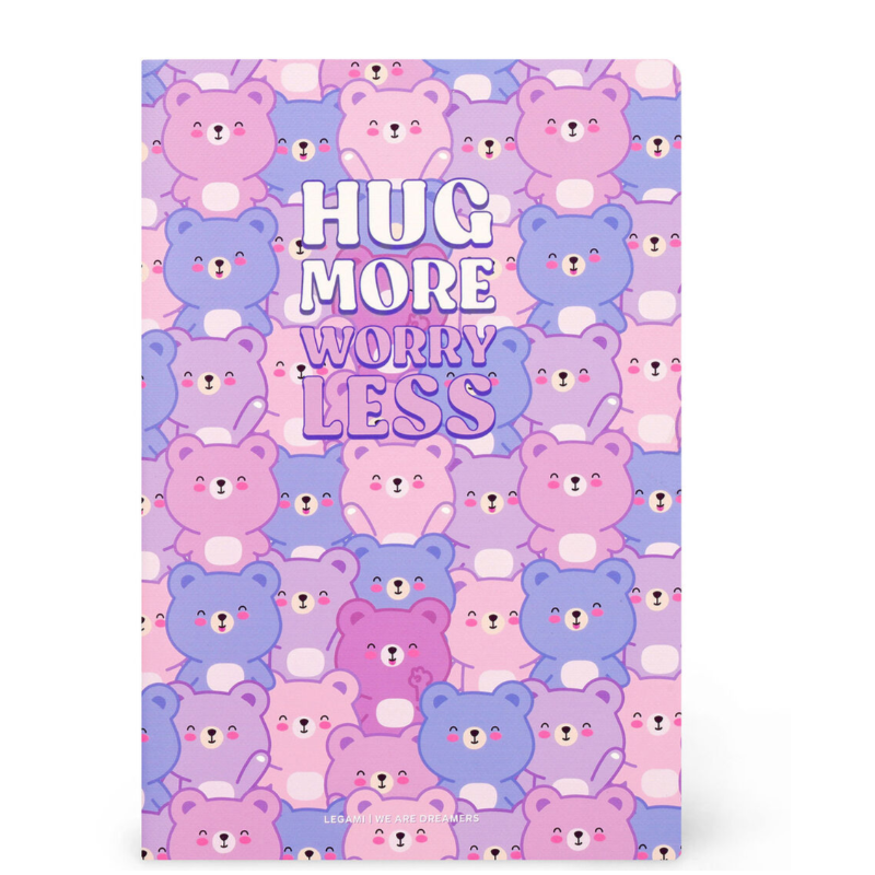 Cahier Ligné A5 Teddy Bear LEGAMI