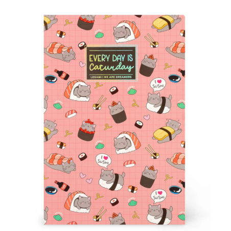 Cahier Ligné A5 Suchi Chat LEGAMI
