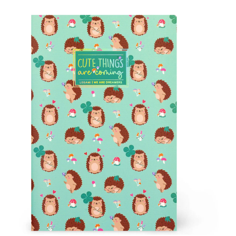 Cahier Page Blanche A5 Hérisson LEGAMI