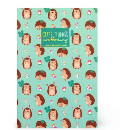 Cahier Page Blanche A5 Hérisson LEGAMI
