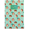 Cahier Ligné B5 à Couverture  Illustrée Hérisson LEGAMI