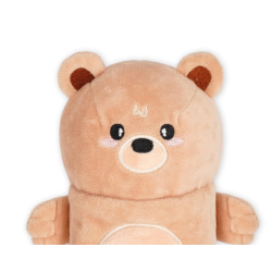 Trousse Feutrée Douce Teddy Bear Super Soft LEGAMI