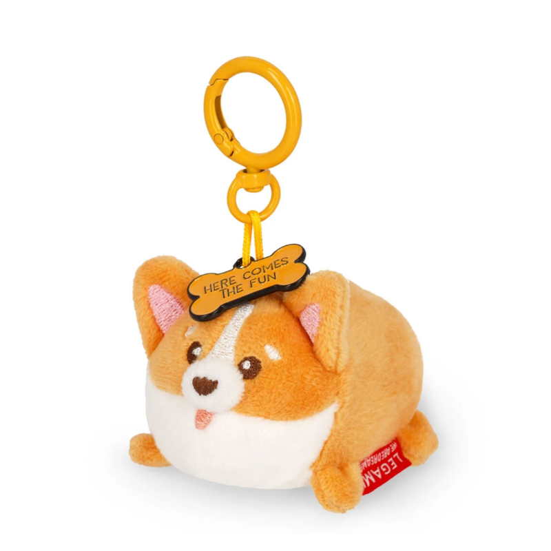 Porte-clés en Peluche Corgi Tiny Super Soft LEGAMI