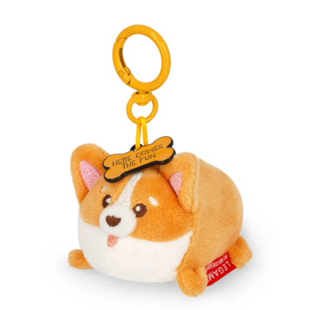 Porte-clés en Peluche Corgi Tiny Super Soft LEGAMI