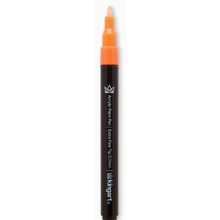 FEUTRE ACRYLIQUE JAUNE FLUO 07MM KINGART