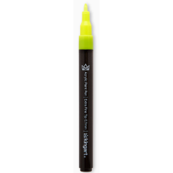 FEUTRE ACRYLIQUE JAUNE FLUO 07MM KINGART