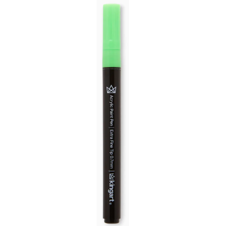 FEUTRE ACRYLIQUE VERT FLUO 07MM KINGART