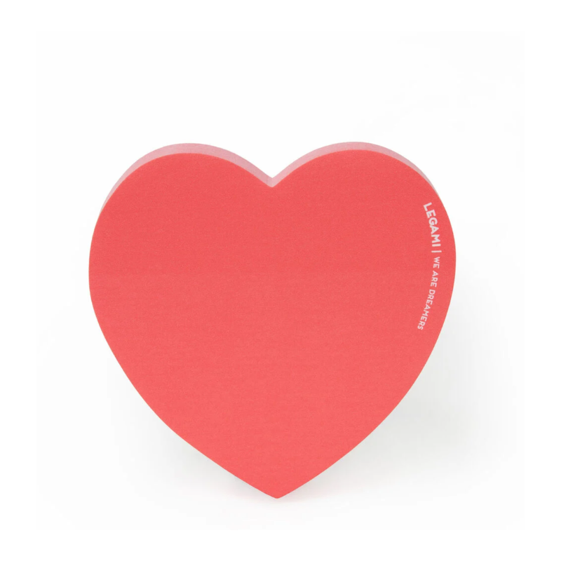 Bloc-Notes Adhésif COEUR Lovely Notes LEGAMI