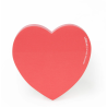 Bloc-Notes Adhésif COEUR Lovely Notes LEGAMI