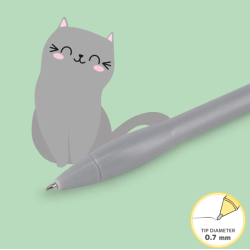 Stylo à Bille Lumineux Kitty LEGAMI