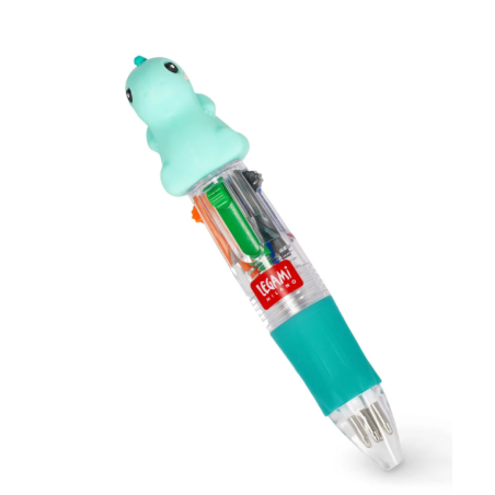 Mini Stylo à Bille 4 Couleurs DINO Mini Magic Rainbow LEGAMI