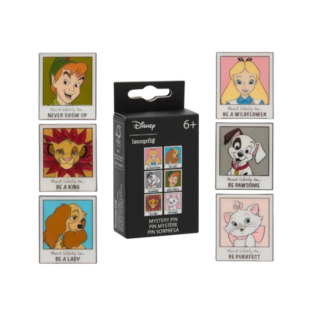 BLIND BOX PIN'S LOUNGEFLY «L'Annuaire des Classiques» - Disney