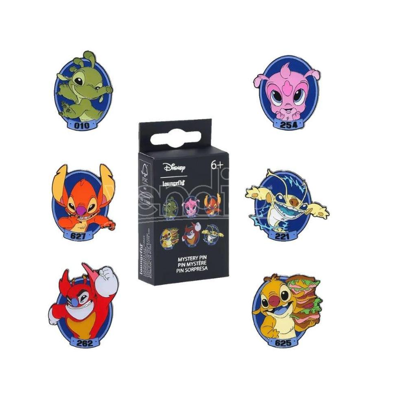 BLIND BOX PIN'S LOUNGEFLY Stitch Experiments - Disney