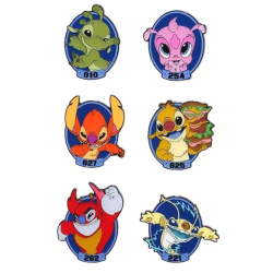 BLIND BOX PIN'S LOUNGEFLY Stitch Experiments - Disney