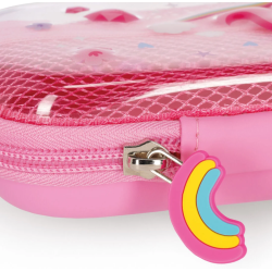 Trousse Transparente Rigide Unicorn WonderWow LEGAMI