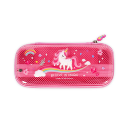 Trousse Transparente Rigide Unicorn WonderWow LEGAMI