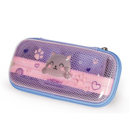 Trousse Transparente Rigide KITTY WonderWow LEGAMI