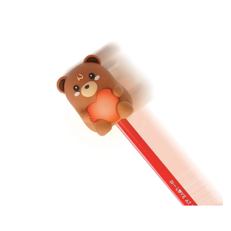 Taille-crayon Lumineux Avec Réservoir Teddy Bear Sharpening is Magic LEGAMI