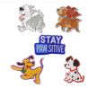 Ensemble de 5 Pins Chiens -Disney