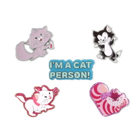 Ensemble de 5 pins Chats - Disney