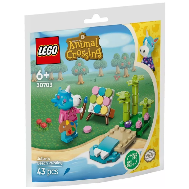 LEGO Peinture A La Plage - Animal Crossing