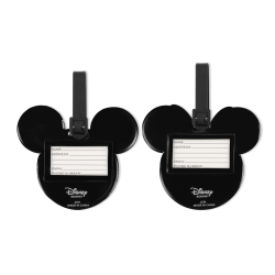 Set 2 Etiquettes à Bagages Mickey & Minnie - Disney