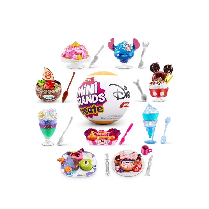 Blind Box Capsule Mini Brands Create Snacks Disney