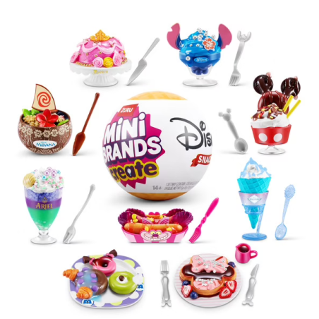 Blind Box Capsule Mini Brands Create Snacks Disney