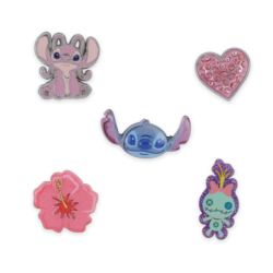 Set de 5 pin's Stitch & Angel - Disney