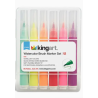 SET DE 12 Marqueurs A EAU pinceau à pointe souple pour coloriage KINGART