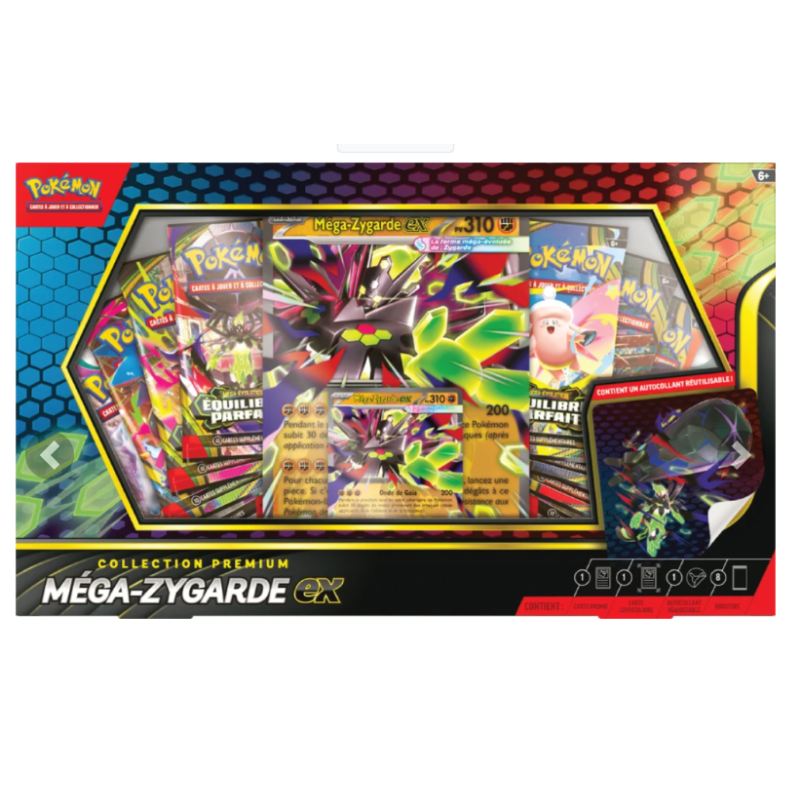 Blind bag coffret de boosters Méga-Zygarde-ex - Pokémon