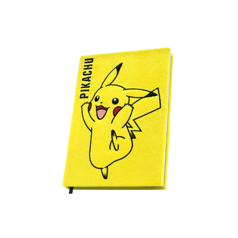 Carnet A5 peluche Pikachu - Pokémon