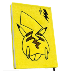 Carnet A5 peluche Pikachu - Pokémon