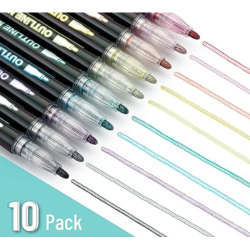 Pack de 10 Feutres contour double trait Mr Pen
