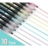 Pack de 10 Feutres contour double trait Mr Pen