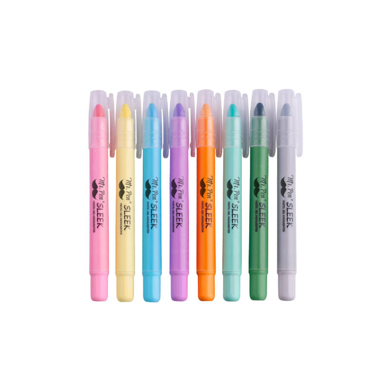 Pack de 8 Surligneurs gel - Mr Pen