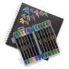 Marqueurs de peinture à double pointe à encre métallique - Snifty