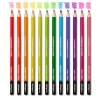 Pack de 12 crayons de couleur néon - KINGART