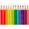 Pack de 12 crayons de couleur néon - KINGART