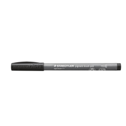 Feutre pinceau pigmenté noir clair - Staedtler