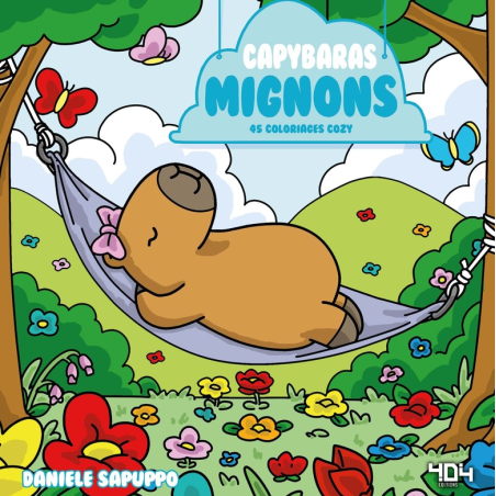 Coloriage Cosy Colo Capybaras Mignons