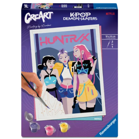 Kit de Peinture CreArt K-Pop Demon Hunters - Ravensburger