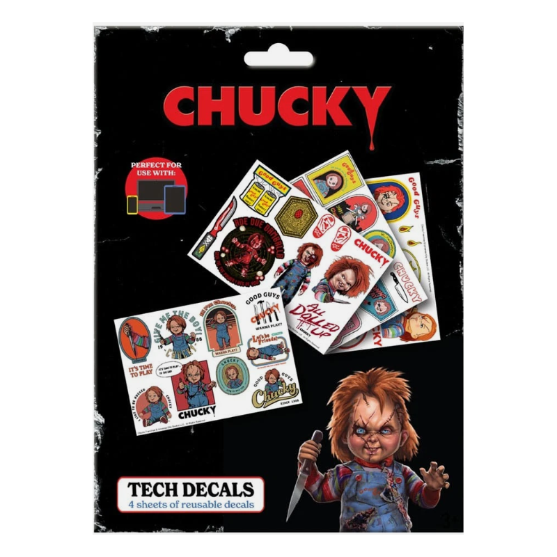 Pack d'autocollants - Chucky