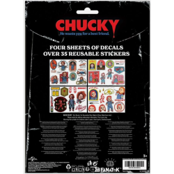 Pack d'autocollants - Chucky