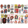 Pack d'autocollants - Chucky