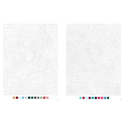 Affiches rétros 40 coloriages mystère