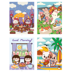 Cosy Kawaii 40 Coloriages Mystère
