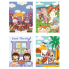 Cosy Kawaii 40 Coloriages Mystère